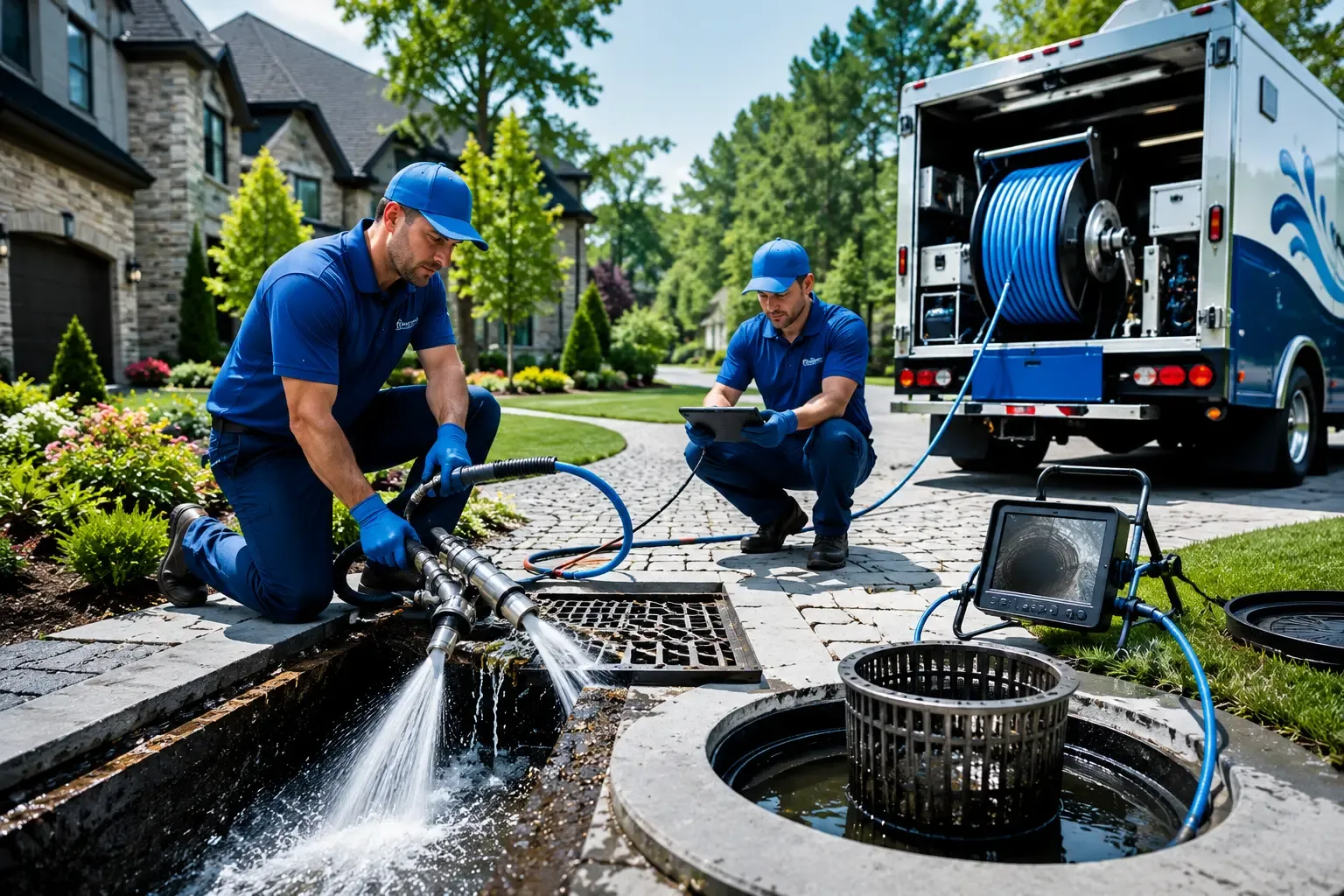 Local outdoor drain cleaning professionals in Caddo, TX