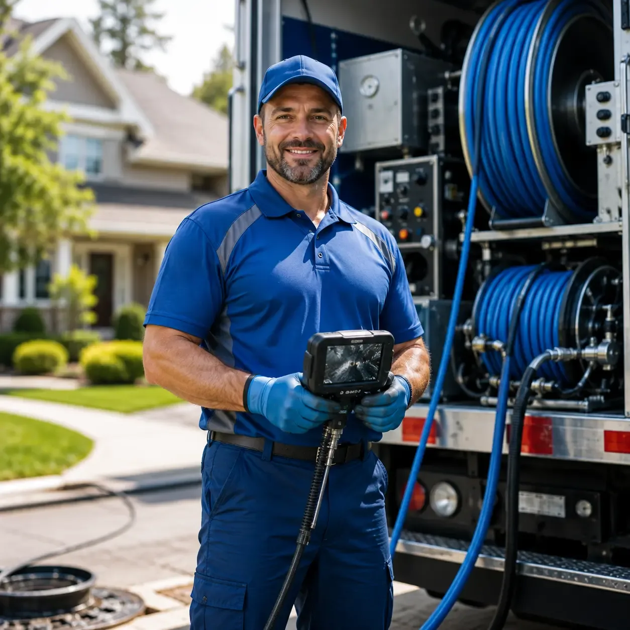 Local outdoor drain cleaning specialists in Caddo, TX